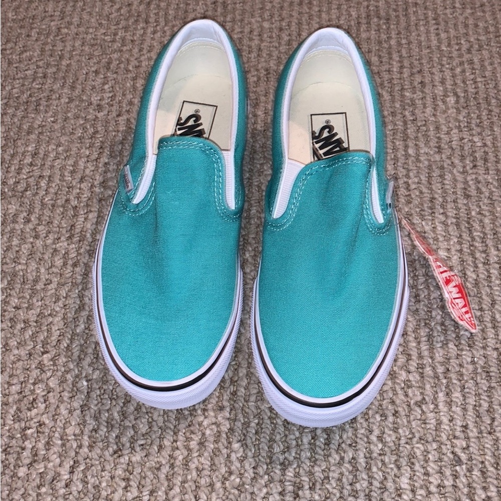 Turquoise Vans Women’s Size 7